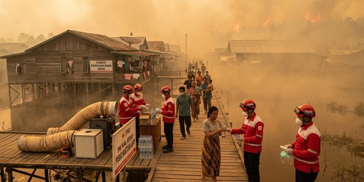 Kabut Asap Karhutla Berau: Kemenkes & PMI Didesak Turun Tangan