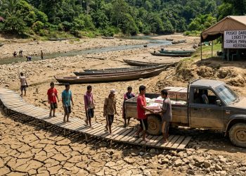 Atasi Imbas Mahakam Surut, Kaltim Pasok Pangan Mahulu