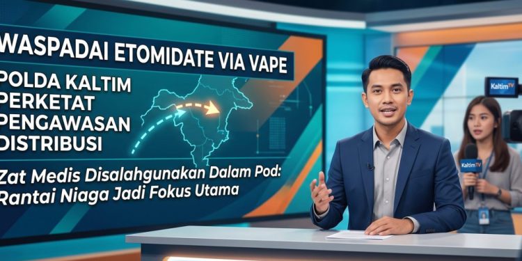 Waspada Modus Baru Narkoba, Polda Kaltim Perketat Pengawasan Etomidate dalam Bisnis Vape