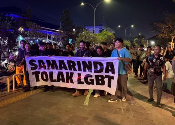 Kampanye Anti-LGBT Resahkan Pusat Keramaian Samarinda, Massa Konvoi Sambangi Citra Niaga