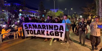 Kampanye Anti-LGBT Resahkan Pusat Keramaian Samarinda, Massa Konvoi Sambangi Citra Niaga