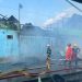 Pemukiman Padat Samarinda Membara Sabtu Pagi, Puluhan Pintu Kos Ludes Terbakar