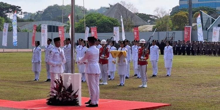 Upacara Kemerdekaan RI ke-81 di Samarinda Tekankan Pentingnya Kondusivitas Daerah