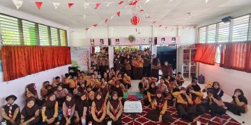 Densus 88 Kaltim Masuk Sekolah, Ajak Pelajar SD Tangkal Konten Negatif