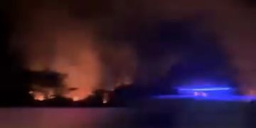 Kebakaran Lahan Samboja Ancam Jalur Tol Balikpapan-Samarinda