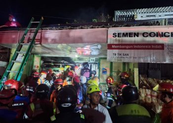 Toko Bangunan Samarinda Ludes Terbakar, Polisi Selidiki Penyebabnya