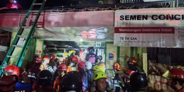 Toko Bangunan Samarinda Ludes Terbakar, Polisi Selidiki Penyebabnya