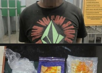 Polisi Sita 1.057 Gram Sabu di Palaran Samarinda, Dikendalikan dari Dalam Lapas